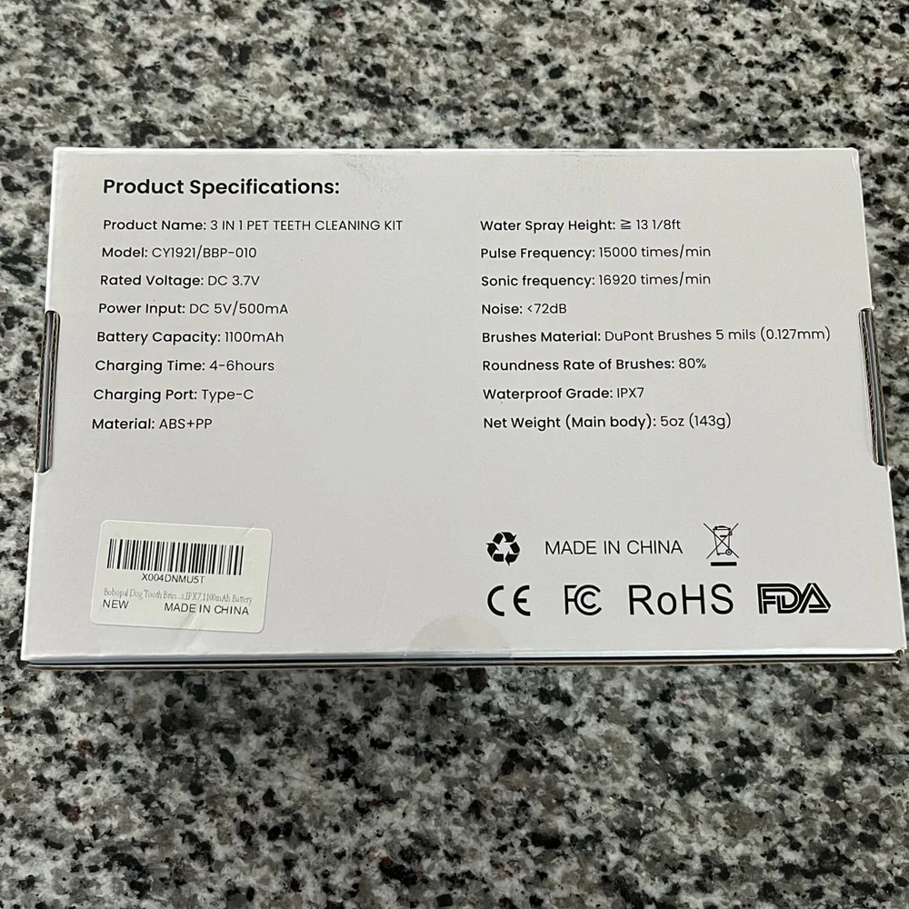 Bobopal 3-in-1 Pet Teeth Cleaning Kit